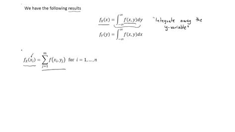 marginal probability density function example