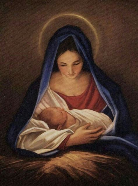 maria e o menino jesus