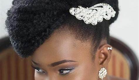 Mariage Chignon Cheveux Afro Coiffure Africaine Hiver 2015 s Les