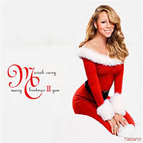 mariah carey christmas album cover