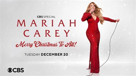 mariah carey merry christmas to all cbs