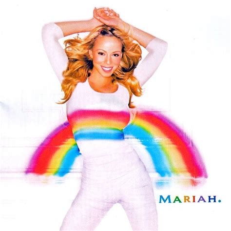 mariah carey rainbow poster