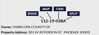 maricopa parcel number
