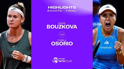 marie bouzkova vs osorio