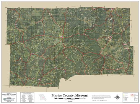 Maries County Mo Gis Map