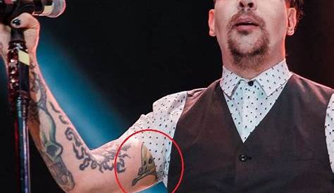 Tattoo uploaded by Xavier • Marilyn Manson tattoo by Bird Rodriguez. #
