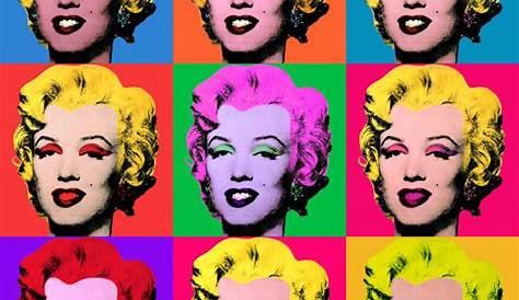 Marilyn Monroe Tableau Andy Warhol ANDY WARHOL PORTRET MARILYN MONROE Obraz Ręcznie