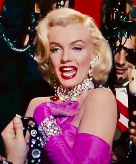 marilyn monroe diamonds are a girl