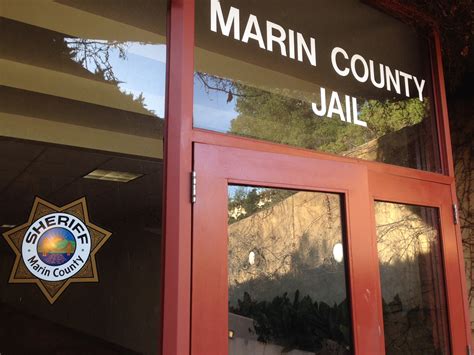 Marin County Jail, Marin County Jail Booking Log