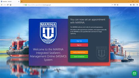 marina account log in