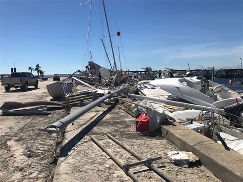 marina damaged in panama city beach fl