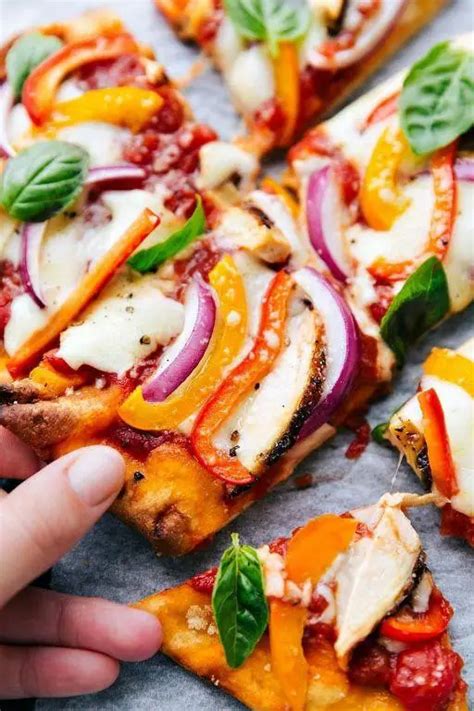 Marinara Sauce Flatbread Pizza