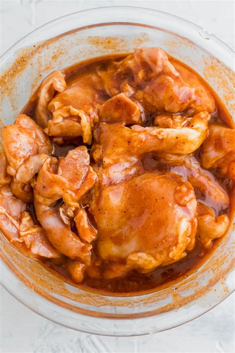 marinate chicken in hot sauce