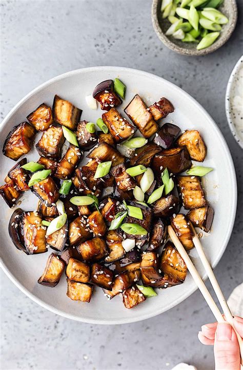 Marinated Teriyaki Eggplant