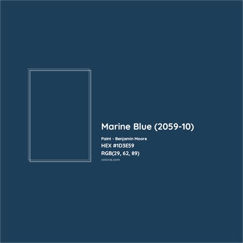 marine blue code