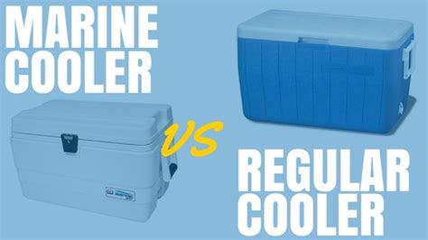 Marine Cooler Vs Regular