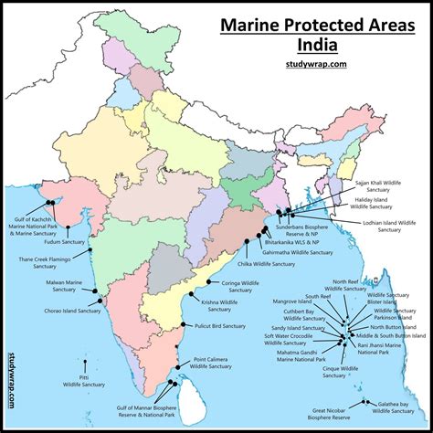 marine protected areas map india