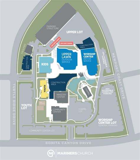 Mariners Church Irvine Map