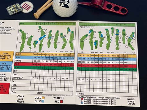 Mariners Point Golf Scorecard