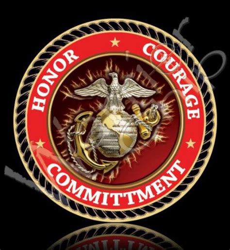 Marines Honor Courage Commitment
