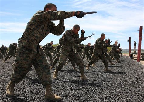 Marines Stop Knife Attack