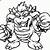 mario bowser coloring pages