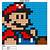 mario coloring pages by number