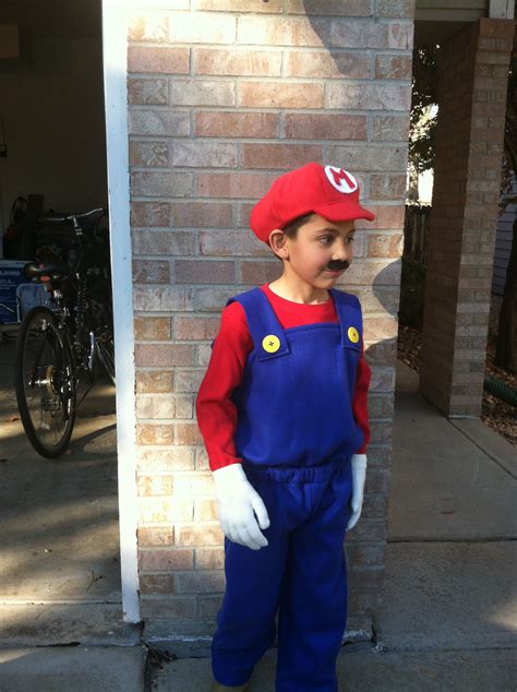 DIY Super Mario Brothers Costumes The Happy Scraps