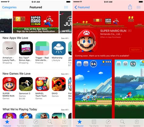 Mario Run Filtrado en app store Juegos Taringa!