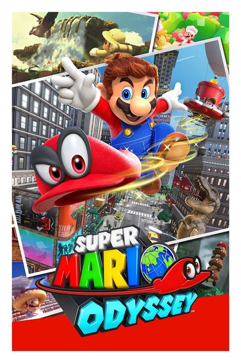 I created box art for the super Mario world odyssey rom hack and I didn