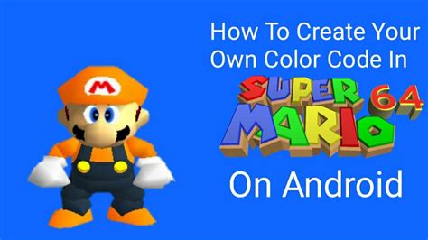 mario color code maker