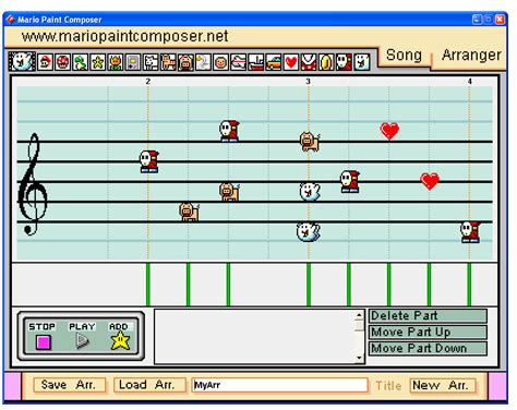 Mario Paint Composer.com