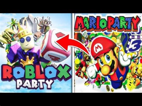 mario party is better in roblox - YouTube