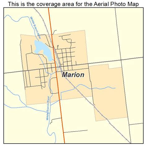 Marion Mi Map