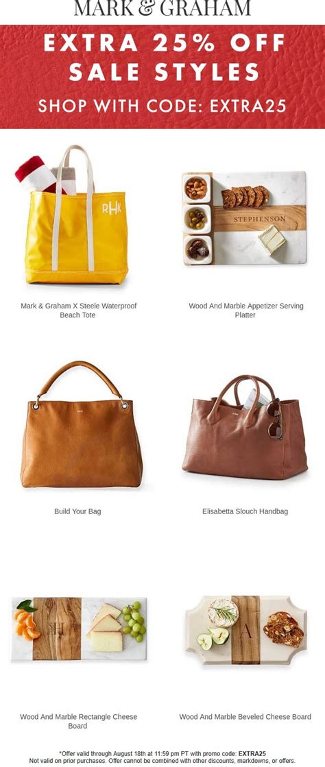 Mark And Graham Promotion Code