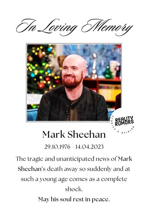 mark sheehan the script funeral