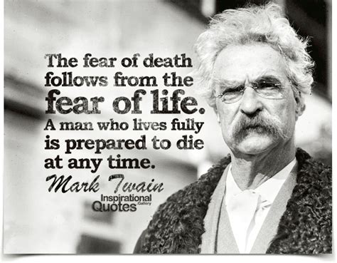 Mark Twain Death Quotes