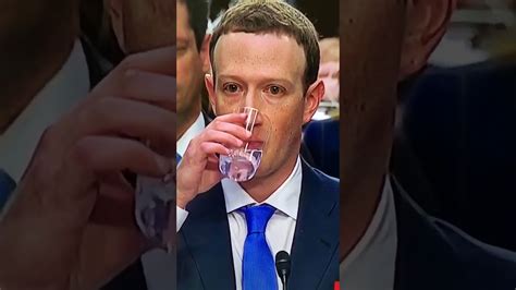 mark zuckerberg drinking water