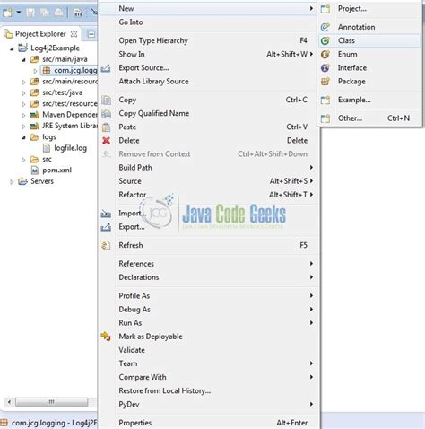 Marker Log4J2 Example