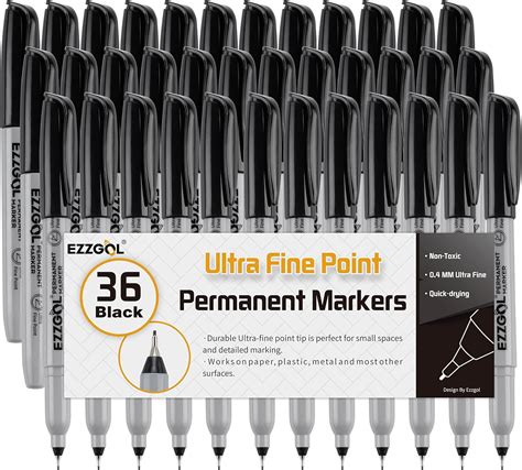 Marker Permanent Black Fine