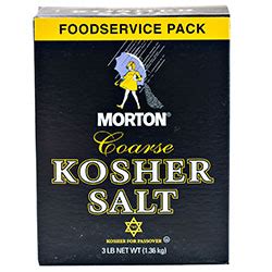 market basket kosher salt