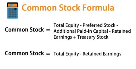 market price of common stock