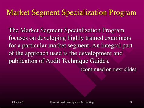 Market Niche Mastery with Specialization Program