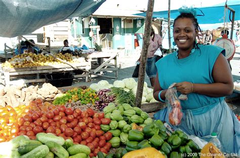 market vendor in jamaica