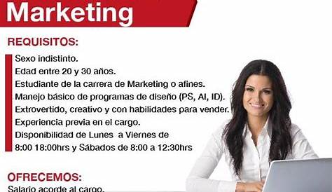 Ofertas de trabajo de Marketing con buenos salarios | Nilton Navarro
