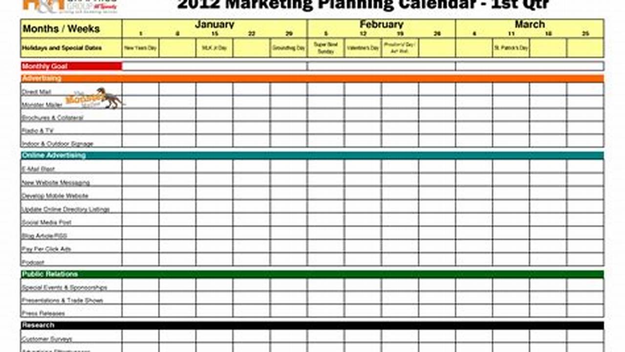 Marketing Events Calendar Template: The Ultimate Guide to Planning Successful Events