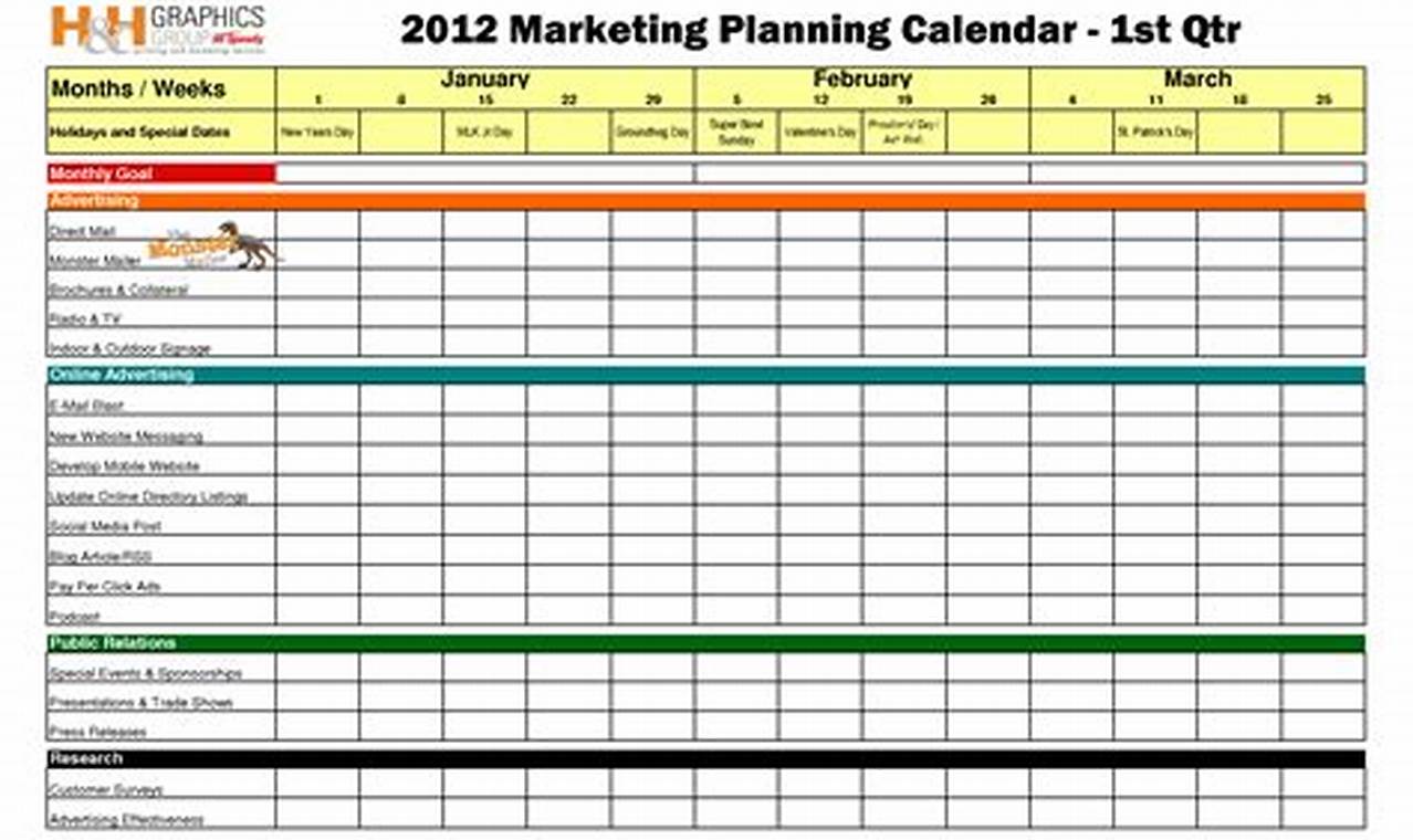 Marketing Events Calendar Template: The Ultimate Guide to Planning Successful Events