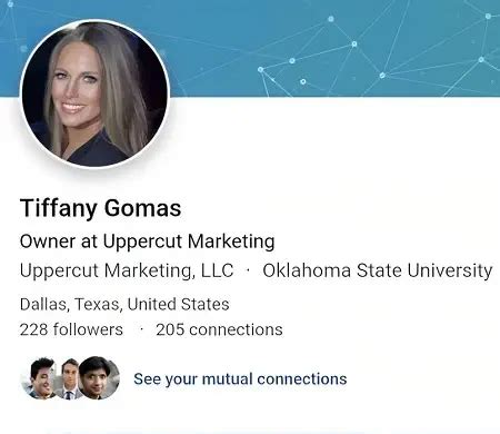 marketing executive tiffany gomas