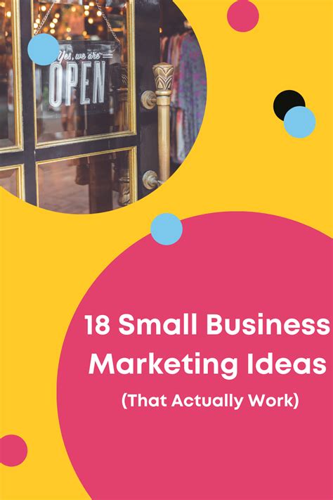 marketing ideas for small business word d