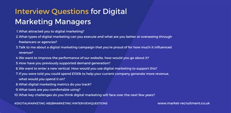 marketing interview questions with answers